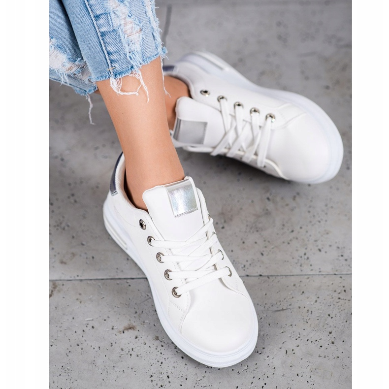 SHELOVET Módní sportovní obuv bílý 2