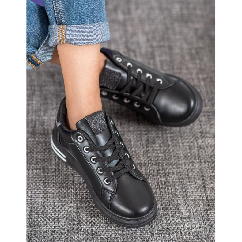 Diamantique Černé sportovní boty černá 1