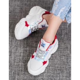 SHELOVET Pohodlná sportovní obuv bílý 2