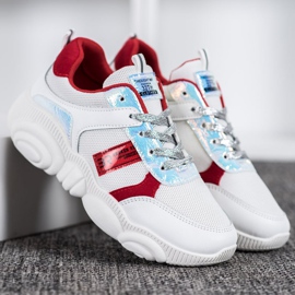 SHELOVET Pohodlná sportovní obuv bílý 1