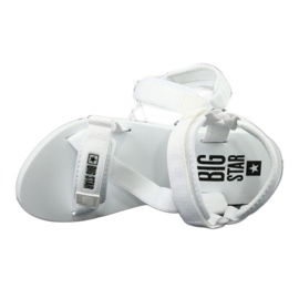 Textilní sandály Big Star 274A351 bílé bílý 4