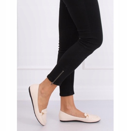 Dámské béžové mokasíny A8636 Béžové béžový 2 Dámské béžové mokasíny A8636 Béžové béžový 2