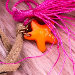 Lu Boo | Barevné pomponové sandály Roman Gladiatorki vícebarevný 1