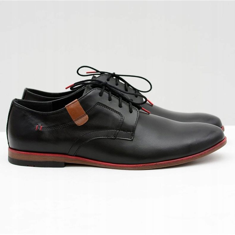 Bednarek Polish Shoes Pánské brogues Bednarek Elegantní kožené černé Nikolas černá 2