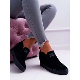 Dámské tenisky Snekers Lu Boo Slip-on Black Kaori černý 2