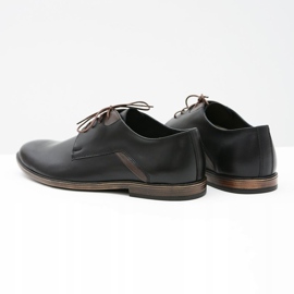 Bednarek Polish Shoes Pánské brogues Bednarek Elegantní kožené černé Edgardo černý 2