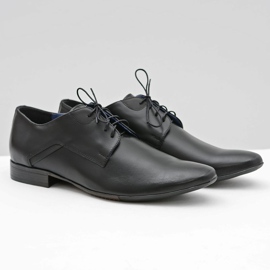 Bednarek Polish Shoes Pánské brogues Bednarek Elegantní kožené černé Edmondo černý 1