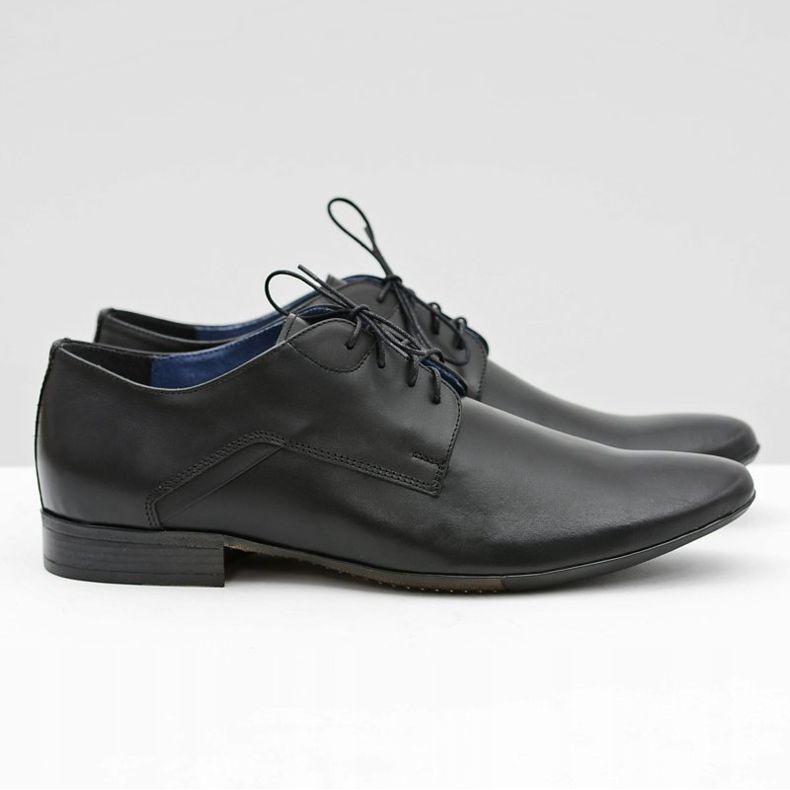 Bednarek Polish Shoes Pánské brogues Bednarek Elegantní kožené černé Edmondo černý 2