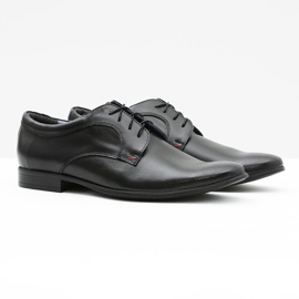 Bednarek Polish Shoes Pánské brogues Bednarek Elegantní kožené černé Gaspare černý 1