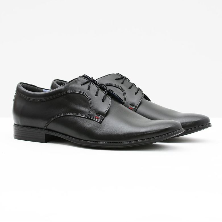 Bednarek Polish Shoes Pánské brogues Bednarek Elegantní kožené černé Gaspare černý 1