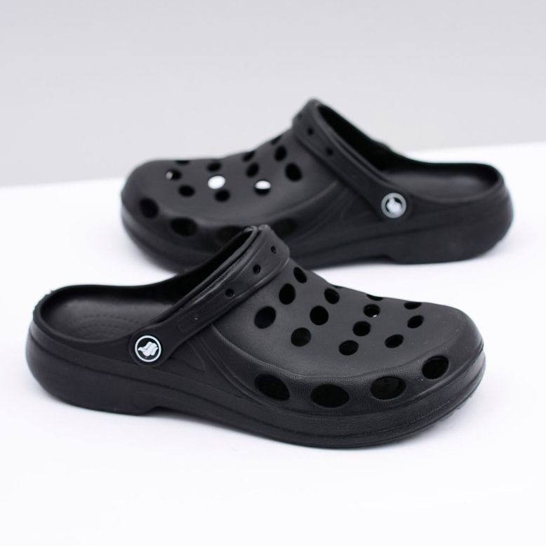 Flameshoes Pánské žabky sandály černé černý 1