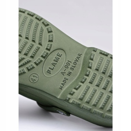 Pánské žabky sandály zelené zelený 2