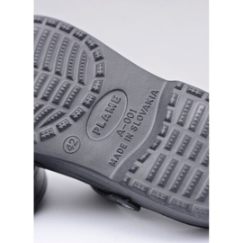 Flameshoes Pánské žabky sandály šedé šedá 2