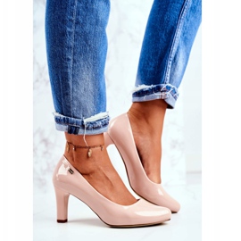 Dámská čerpadla Sergio Leone se vařila na béžovém příspěvku béžový 2