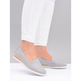 Stagórs Kůže Šedá polská baletka Lordsy Gabi 2