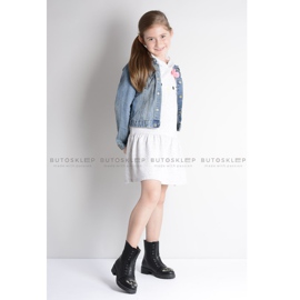 Lu Boo černé dětské kotníkové boty s kubickým zirkonem Pu LittleCarrie černá 1 Lu Boo černé dětské kotníkové boty s kubickým zirkonem Pu LittleCarrie černá 1