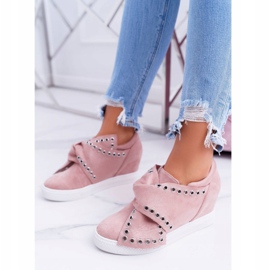 Dámské tenisky Wedges Lu Boo Pink Margo růžový 1