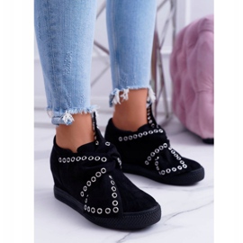 Dámské tenisky Wedges Lu Boo Black Margo černá 2