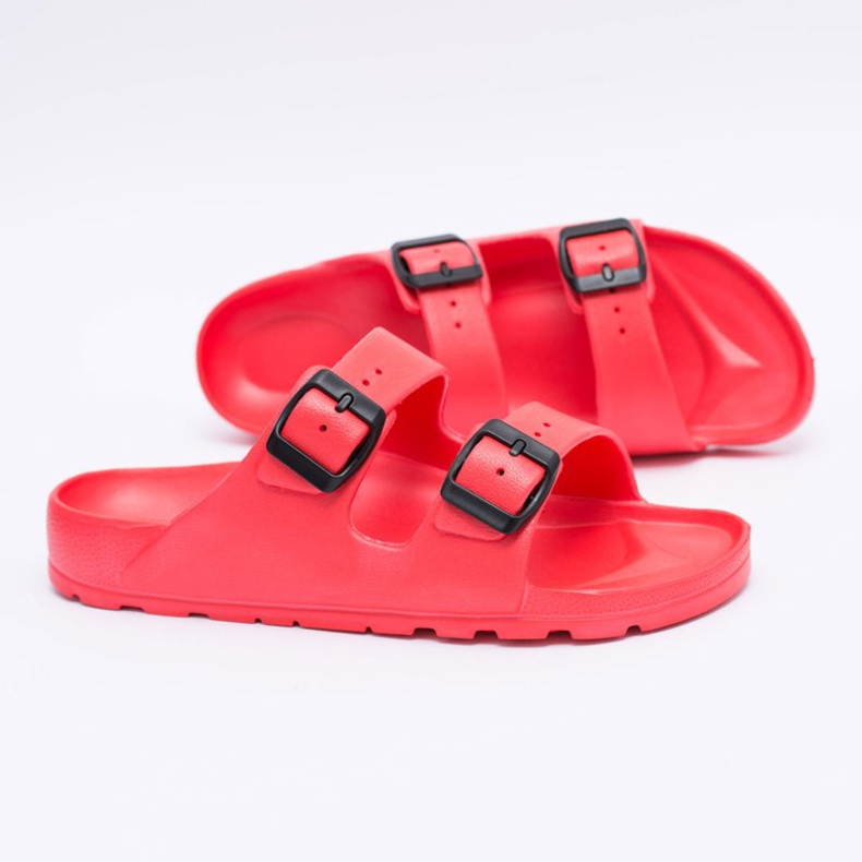 Flameshoes Dámské lehké pantofle Garden Red červený 2