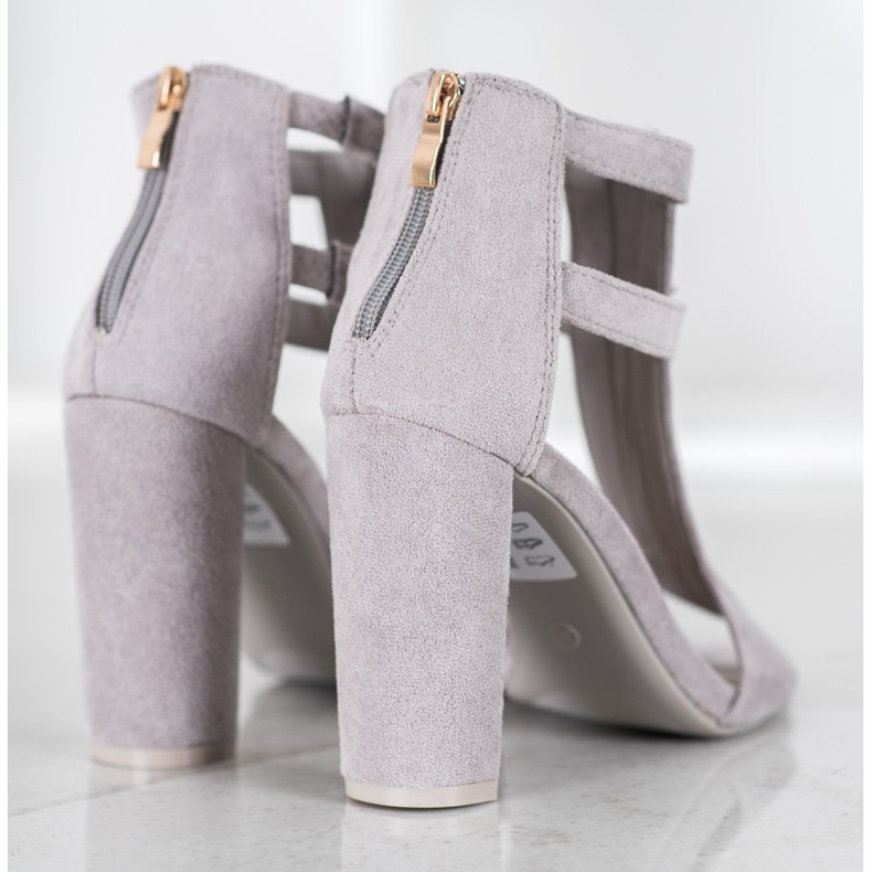 Seastar Sandály Se Zipem šedá 1