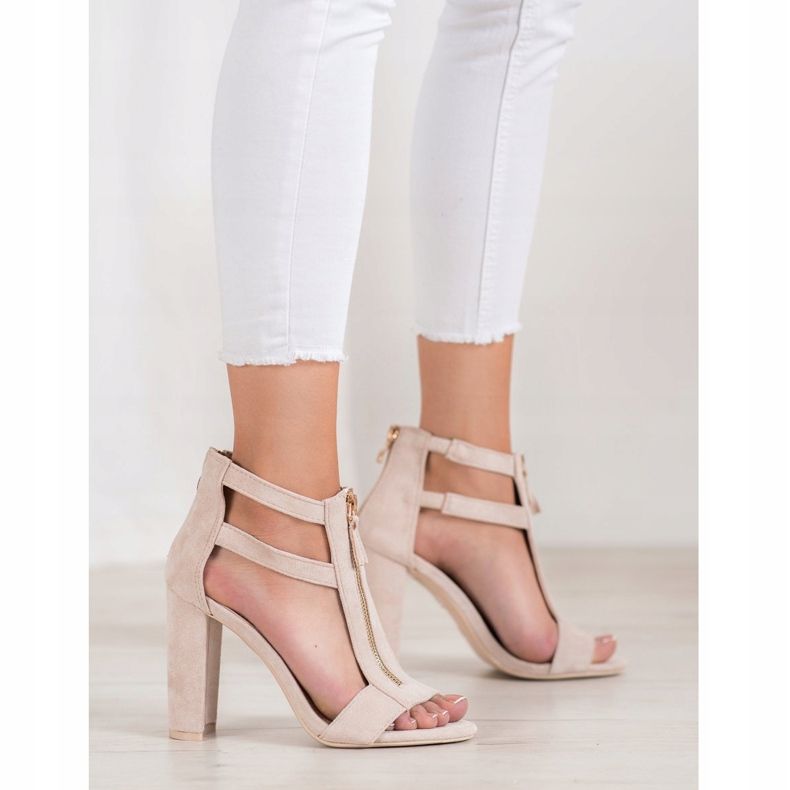 Seastar Sandály Se Zipem hnědý 2