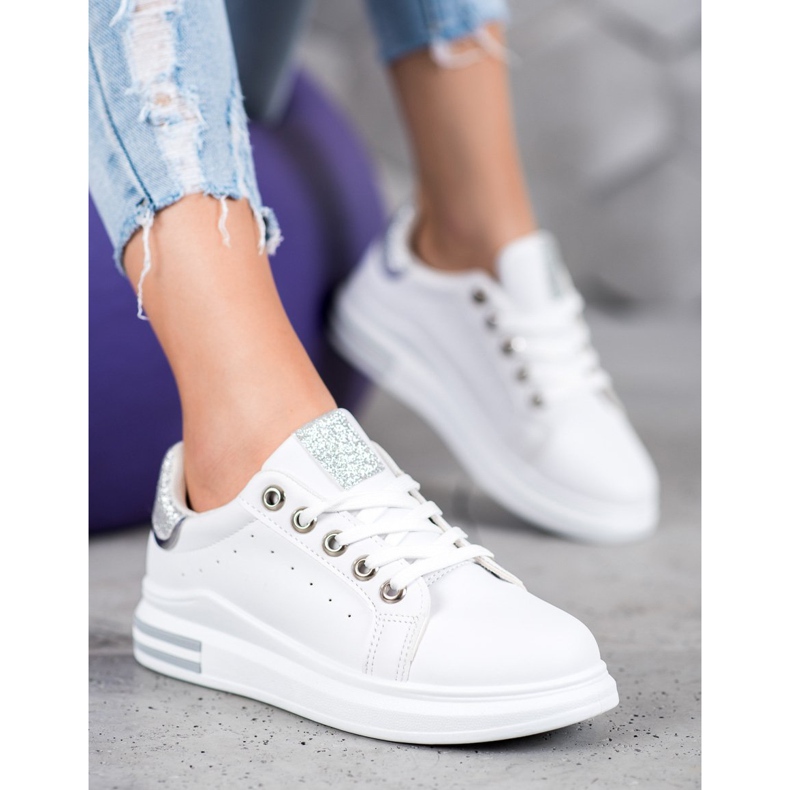 Diamantique Sportovní Boty Na Platformě bílý 1