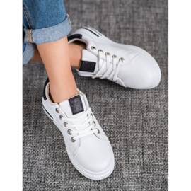 Diamantique Sportovní Boty Na Platformě bílý 2