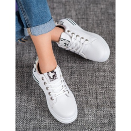 Diamantique Sportovní Boty Na Platformě bílý 2