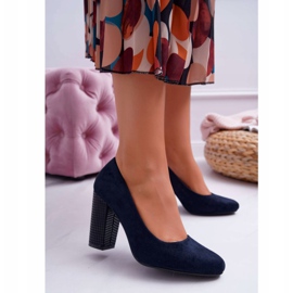 Dámské lodičky Sergio Leone PB200 semiš námořnická modrá Selva 1 Dámské lodičky Sergio Leone PB200 semiš námořnická modrá Selva 1