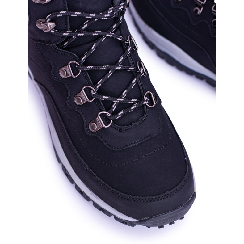 Smith's Teplé pánské černé trekové boty Duran černá 1