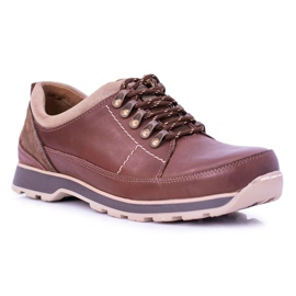 KOMODO Pánská outdoorová obuv Brogues Brown Ivar hnědý 1