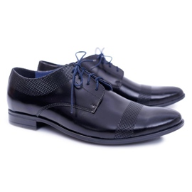 Bednarek Polish Shoes Pánské brogues Bednarek Elegantní kožené černé maestro černý 1
