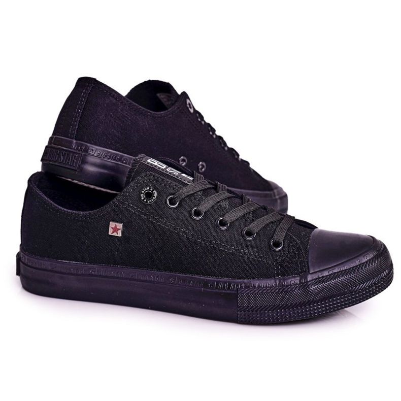 Pánské tenisky Low Big Star černé AA174009SS19 černý 1