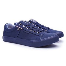Pánské tenisky Big Star Navy Blue AA174094 námořnická modř 1
