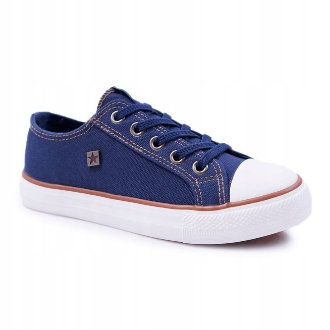 Dětské tenisky Big Star Navy Blue DD374086 námořnická modř 1