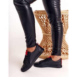 Dámské tenisky Big Star s páskem černé DD274687 černá 1