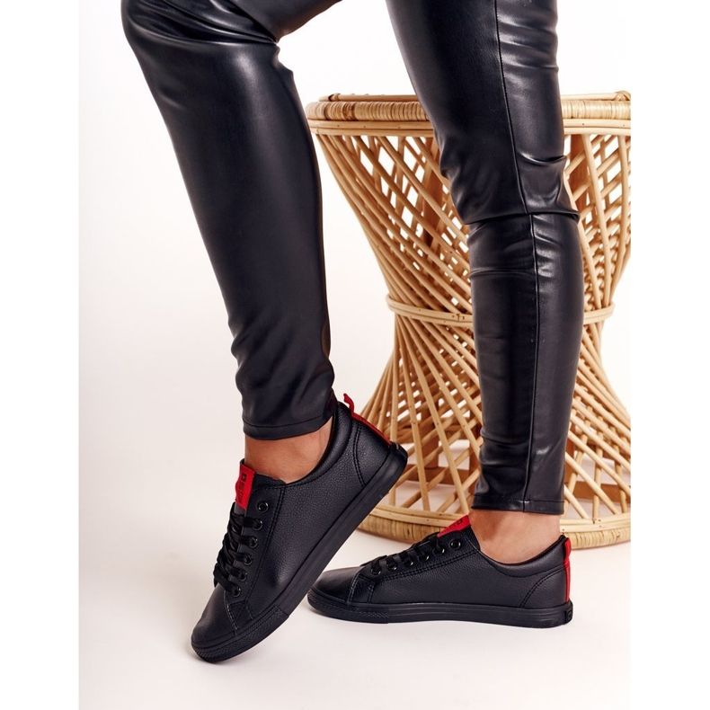 Dámské tenisky Big Star s páskem černé DD274687 černá 1