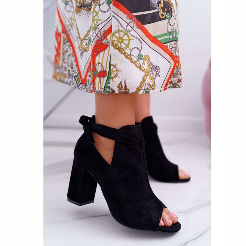 Vinceza Černé boty Sandály na baru s otevřenými prsty šedé černá 1 Vinceza Černé boty Sandály na baru s otevřenými prsty šedé černá 1