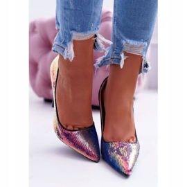 PS1 Dámské jehlové duhovky s flitry CrazyStuff černá 2