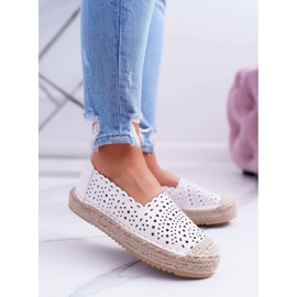 HAN Dámské espadrilky, Nazouvací bílá spokojenost bílý 1 HAN Dámské espadrilky, Nazouvací bílá spokojenost bílý 1