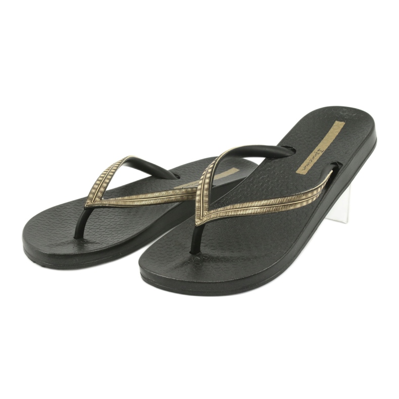 Černé žabky Ipanema 82763 černý žluť 2