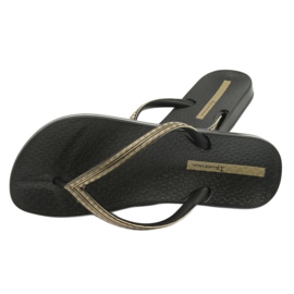 Černé žabky Ipanema 82763 černý žluť 3