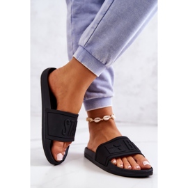 Dámské pantofle Big Star černé DD274A271 černý 2