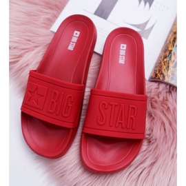 Dámské pantofle Big Star Red DD274A270 červený 1