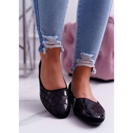 EVE Dámské semišové černé Merante balerínky černá 2