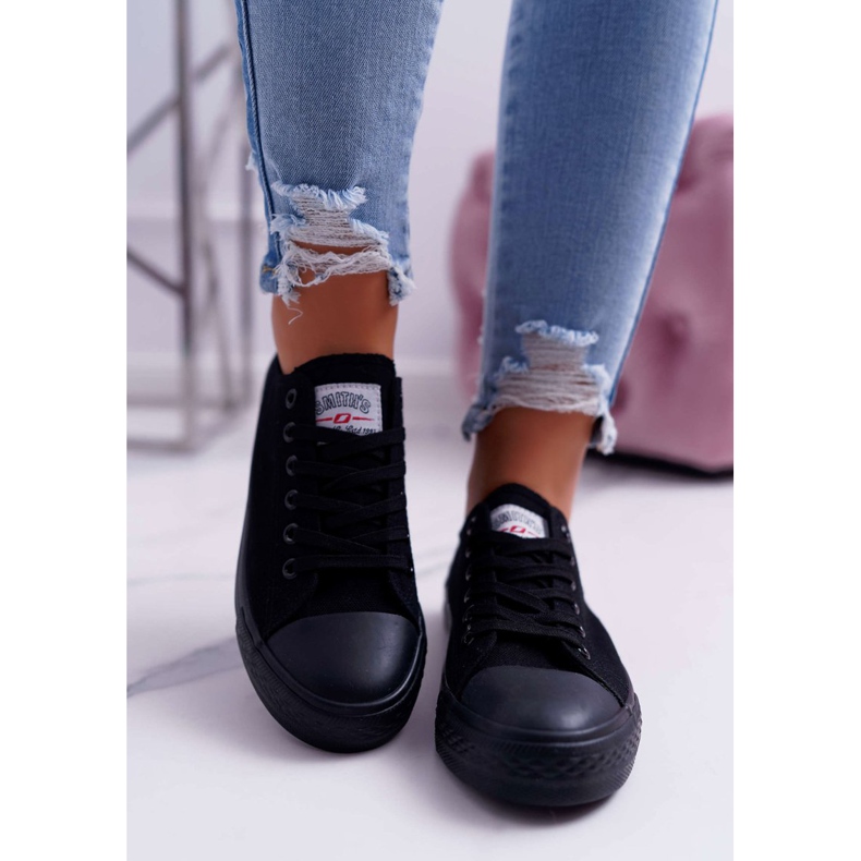 Dámské nízké tenisky Smith's Black černý 2