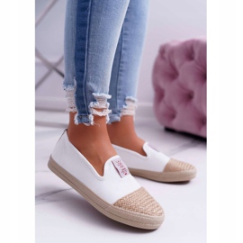Dámské espadrilky Cross Jeans bílé DD2R4044 bílý 1 Dámské espadrilky Cross Jeans bílé DD2R4044 bílý 1
