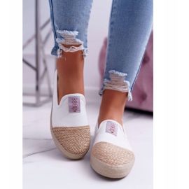 Dámské espadrilky Cross Jeans bílé DD2R4044 bílý 2