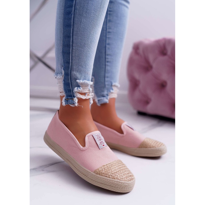 Dámské espadrilky Cross Jeans růžové DD2R4048 růžový 1