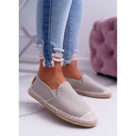 Dámské espadrilky Cross Jeans šedé DD2R4104 šedá 1